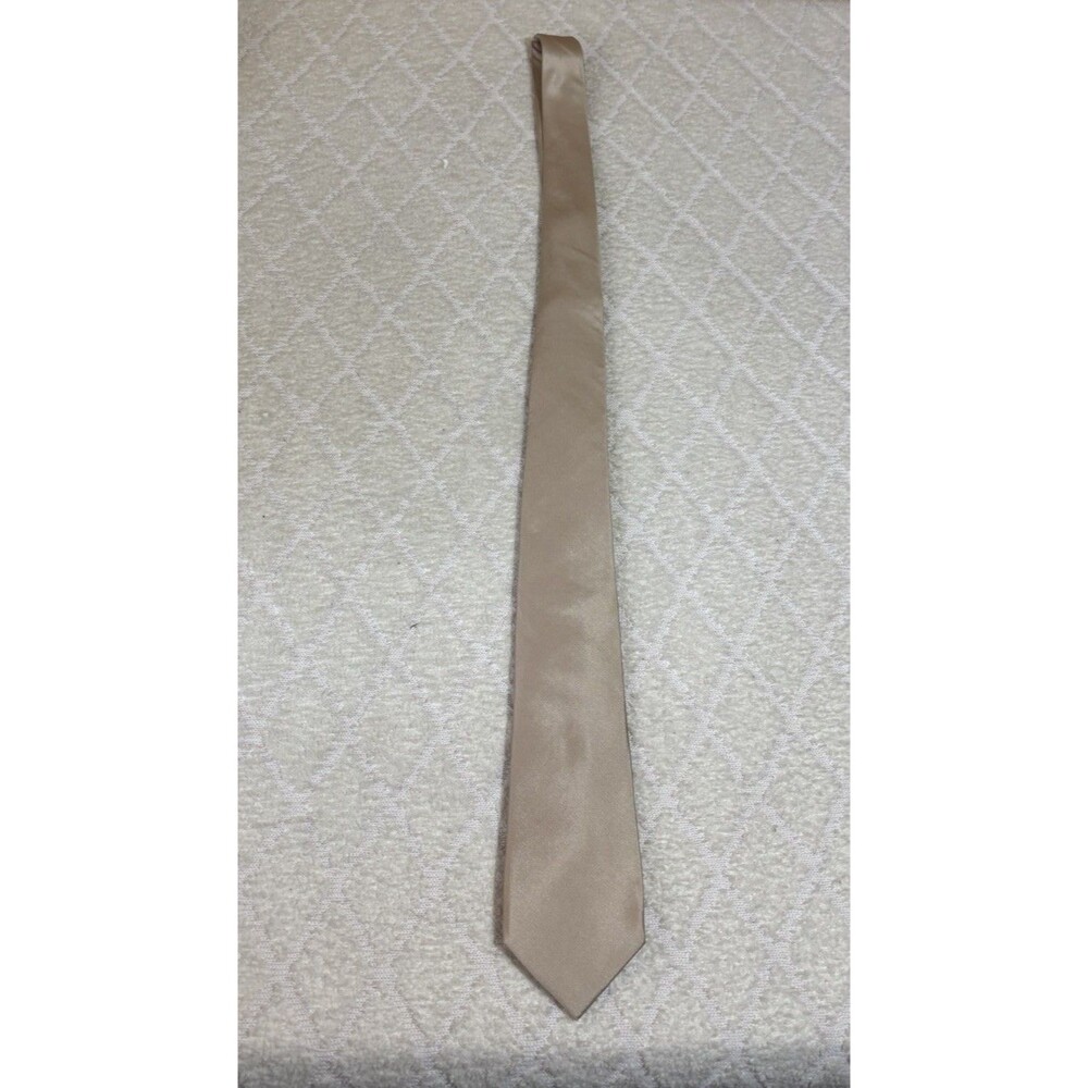 Michael Kors 100% Silk Beige Men’s Necktie